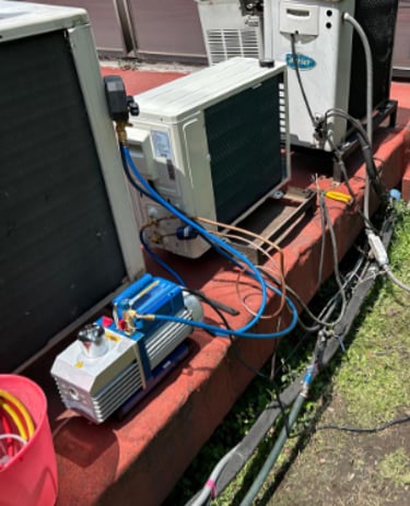 reparacion y mantenimiento de equipo de aire acondicionado