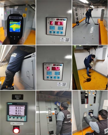 mantenimineto y reparacion de UPS y subestaciones eléctricas de media tesnsión