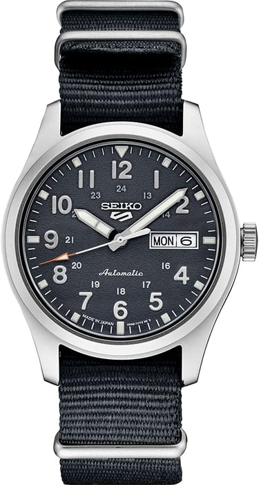 Seiko Relógio masculino SRPG31 Seiko 5 Sports Azul