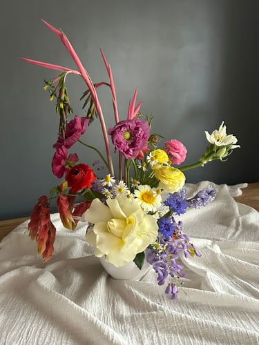 arreglo floral editorial