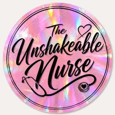 The Unshakeable Nurse logo
