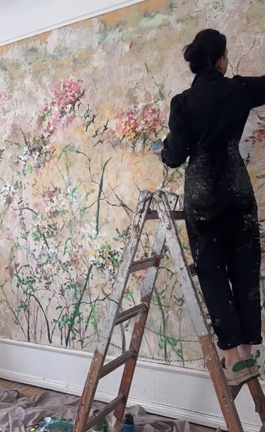 Anna Ugryumova / Wandmalerei