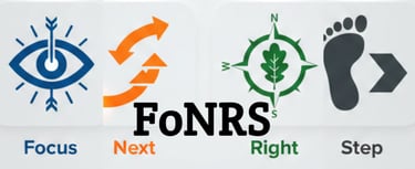 The Power of the Next Right Step logo