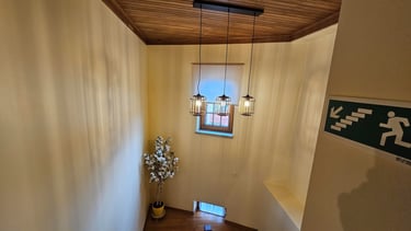 Casa do Mel - Hall com vista para a montabha