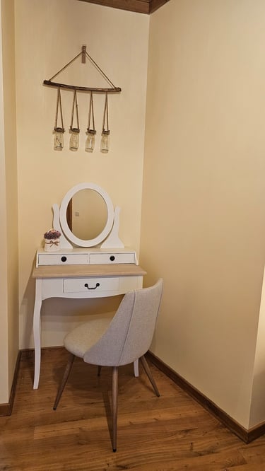 Casa do Mel - Quarto de casal confortável e com requinte