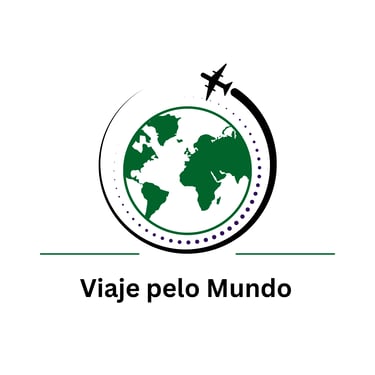 Viaje pelo mundo logo