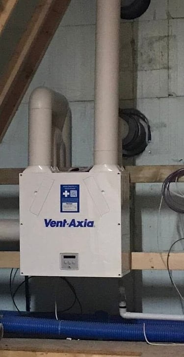 Vent axia MVHR system