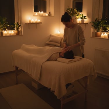 Séance de détente et de bien-être pour les personnes souffrant de fibromyalgie et de douleurs chroni