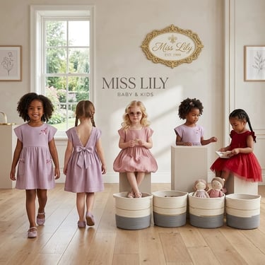 Kız Çocuk Özel Gün Elbisesi, Abiye 2-5 yaş Miss Lily