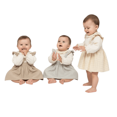 Kız Bebek Özel Gün Elbisesi, Abiye 6-18 ay Miss Lily