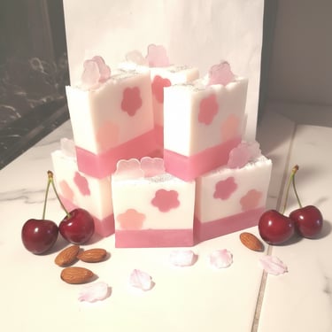 Handmade Cherry Almond Soap