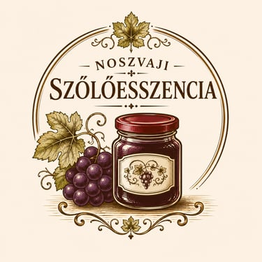 Noszvaji Szőlőesszencia logo