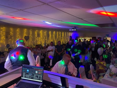 wedding disco over in wolverhampton