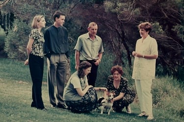 Family portrait Perry Lakes 1997