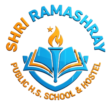 Shri Ramashray Public H.S. School & Hostel logo