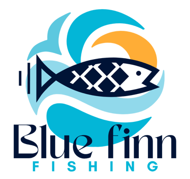 Blue Finn Fishing  logo