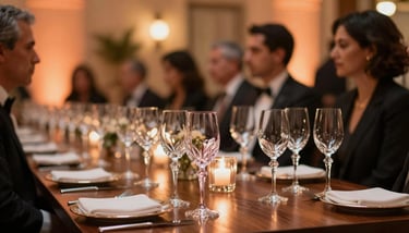 A professional Latin American event planner coordinating a large-scale production using a tablet.