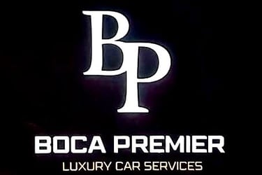 BOCA PREMIER Luxury Car Services logo