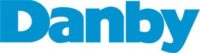 The Danby logo displays bold blue lettering in a rounded sans-serif font against a plain white background.