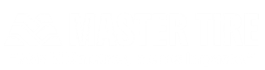 Es el logo de Master Tire mas la leyenda de "Más kilómetros, menos impacto."