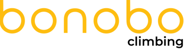 a logo of climbing club Bonobo