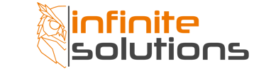 a logo for the infinite solution for infinite solutions
