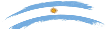 Flag-of-argentina-in-rounded-grunge-brush-stroke