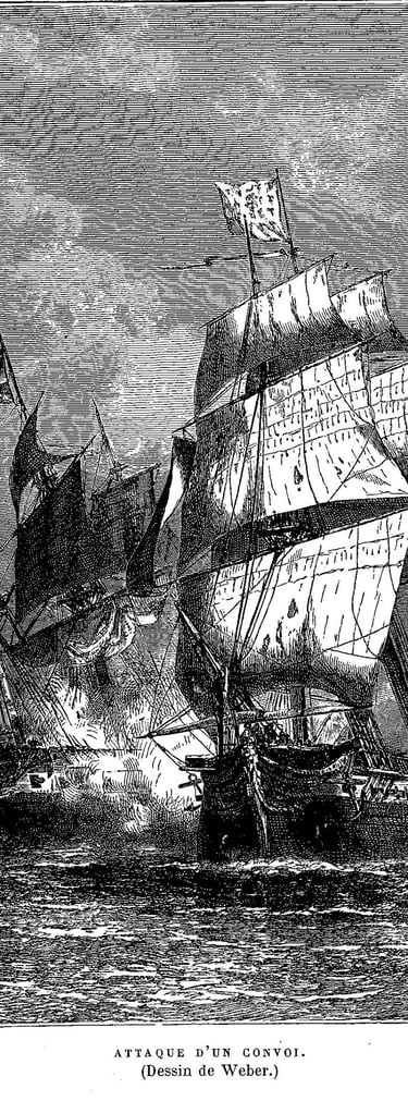l' invention du sextant, utile pour rejoindre la Nouvelle-Orléans