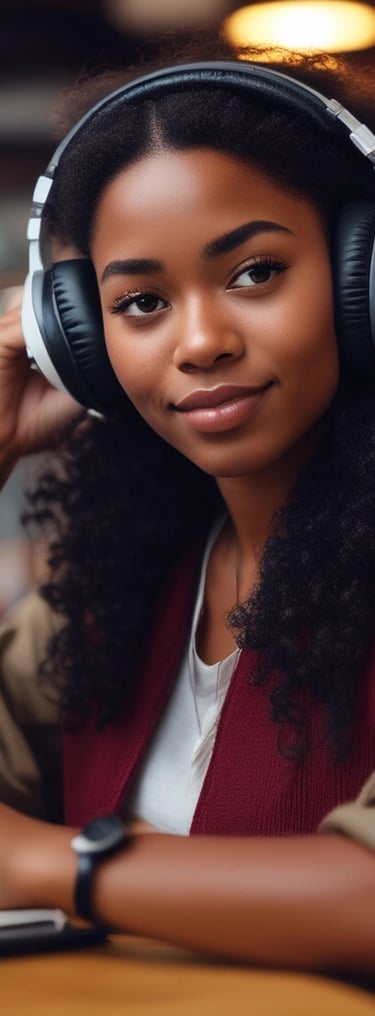 A sleek modern smartphone glowing with vibrant colors on a minimalist desk.