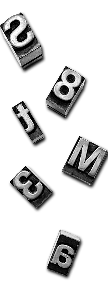 caratteri tipografici