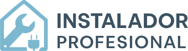 instalador profesional y logo