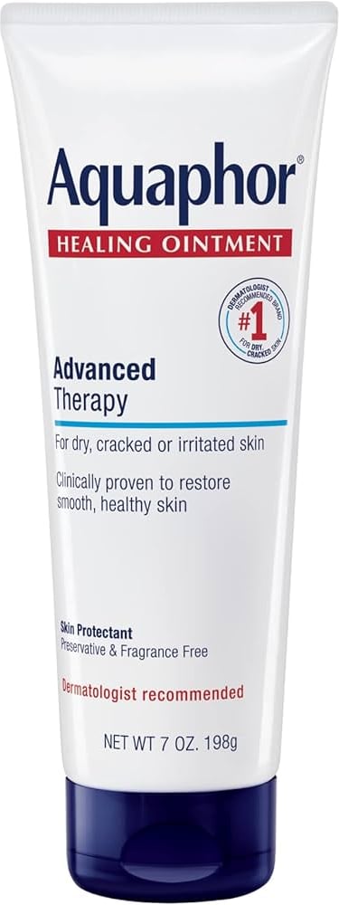 Aquaphor andvanced therapy bottle