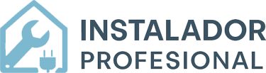 instalador profesional y logo