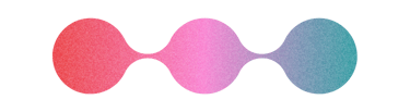 a couple of circles of circles of different colors
