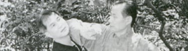 Sifu Ang Kee Kong training with Sifu Cheong Wing Kwang
