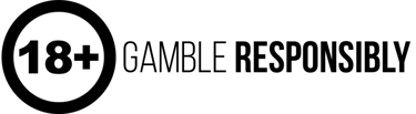18+ logo indicating age restriction for gambling activities, promoting responsible gaming.