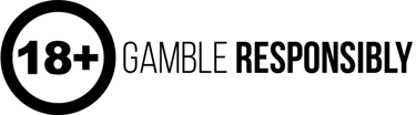 18+ logo indicating age restriction for gambling activities, promoting responsible gaming.