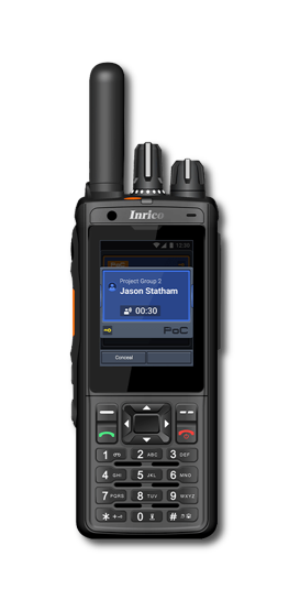 INRICO S380 MCPTT/PoC radio powered by OSNET system