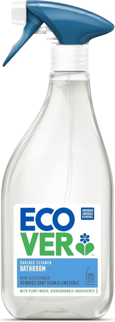 a bottle of ecovero eco - friendly cleaner