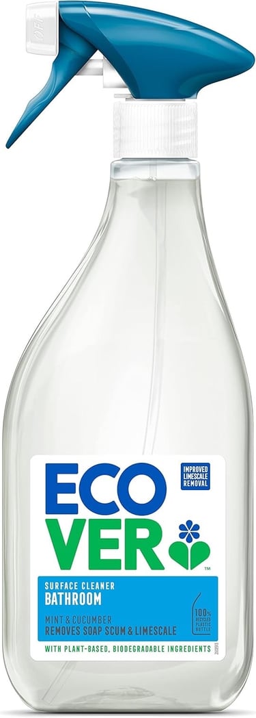 a bottle of eco - friendly cleaner with a spray bottle