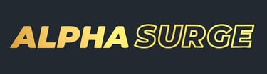 Alpha Surge logo - premium male enhancement and testosterone booster formula