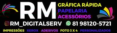 RM Gráfica, Papelaria e Acessórios
