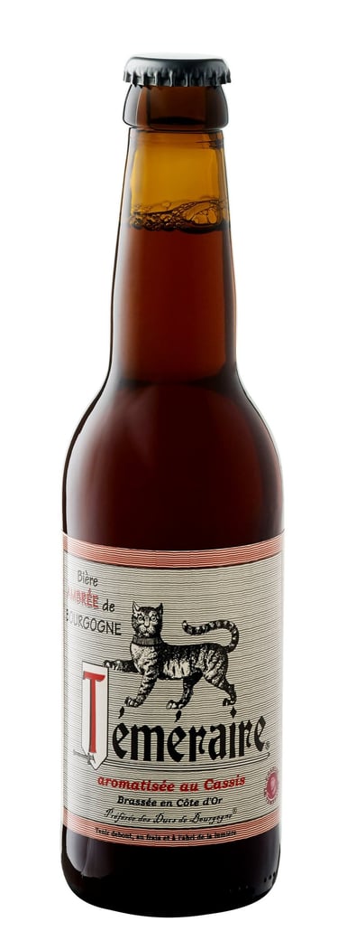 Téméraire Ambrée au cassis 7°C
