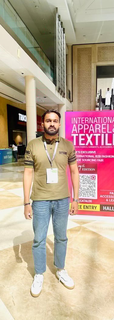 Attending International Apparel Fair Dubai 