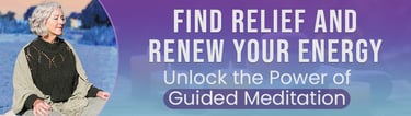 Guided Meditation for Menopause to help you find relief and renew your energy