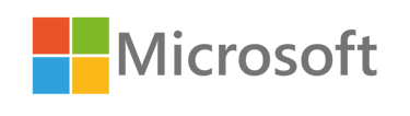a microsoft logo with the word microsoft