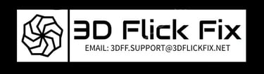 Contact Email for 3D Flick Fix