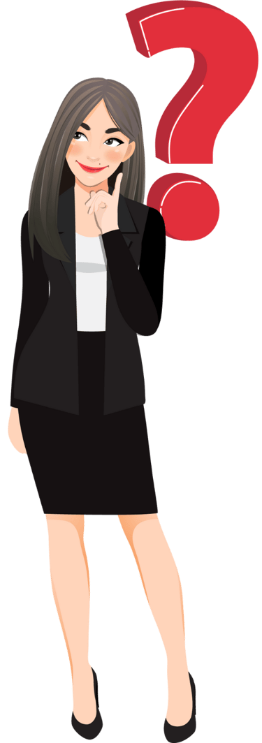 Avatar qui incite à répondre au questionnaire