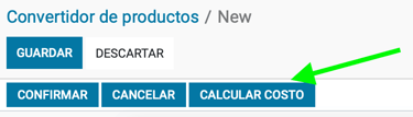 calcular costo