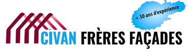 Logo de Civan Frères Façades, entreprise spécialisée en rénovation de façade et isolation à Bou